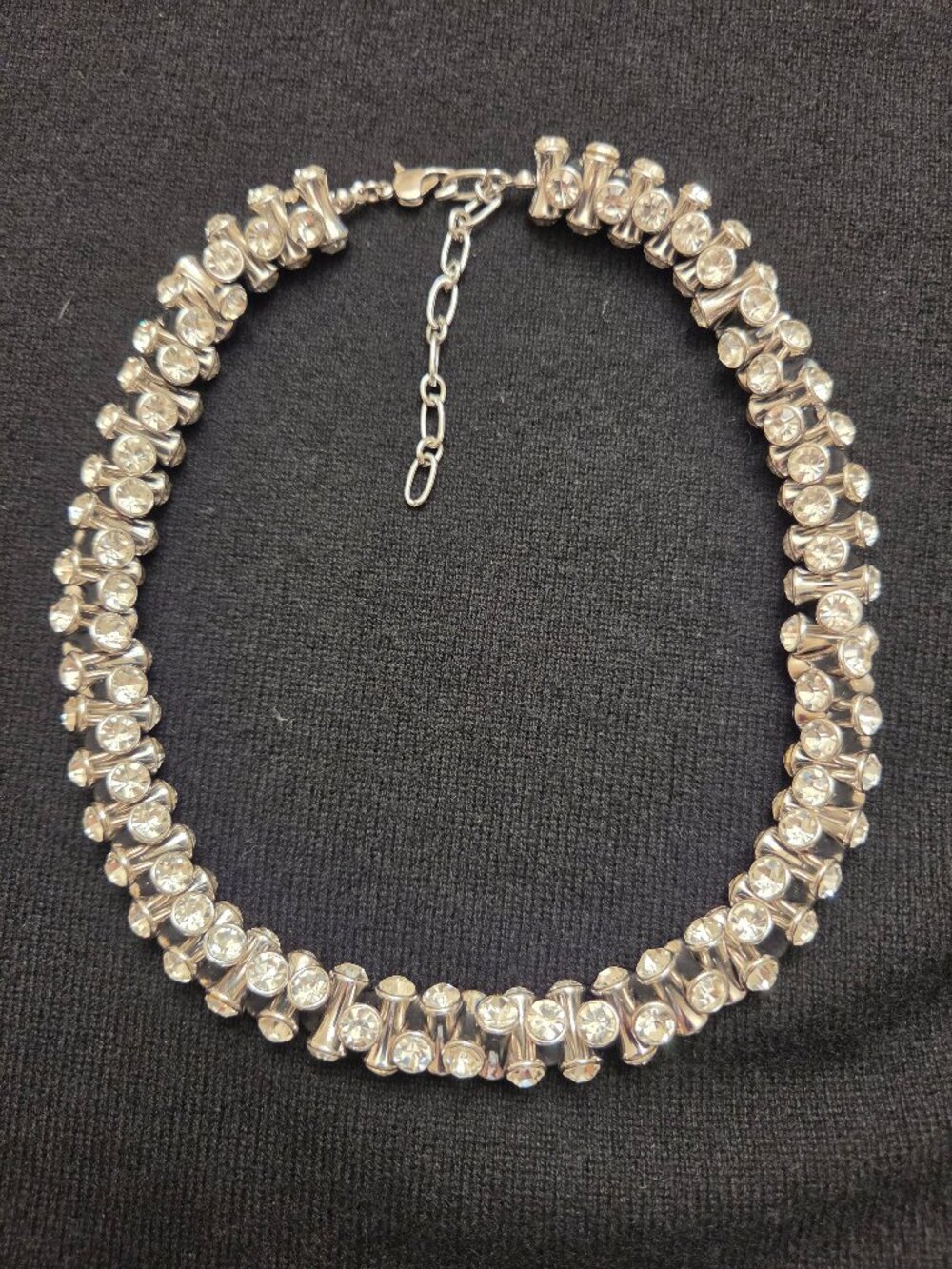 H&M clear cristals Necklace Limited Edition